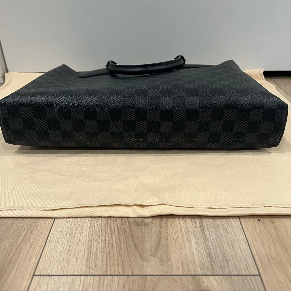 LOUIS VUITTON Damier Cobalt Porte-Documents Jour
